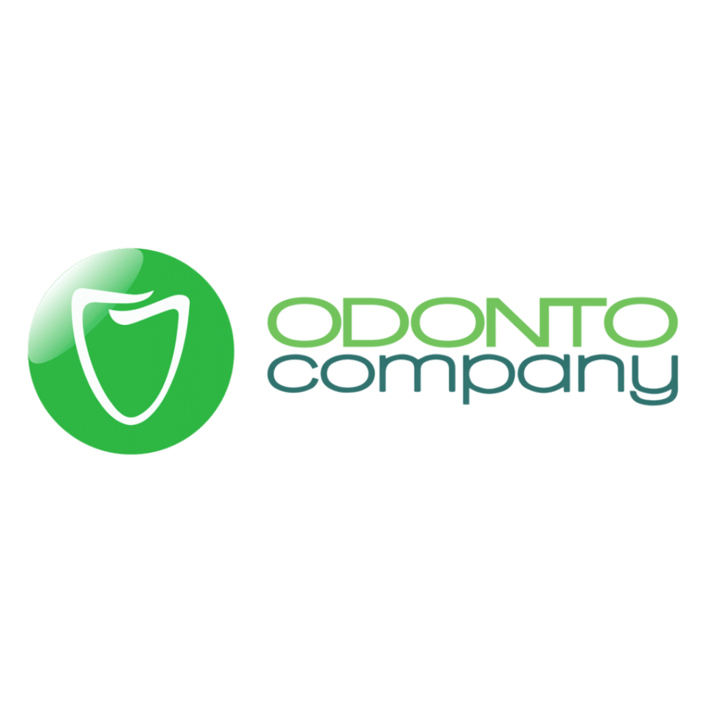 Logo da odonto company sem fundo, cliente da agência de marketing digital