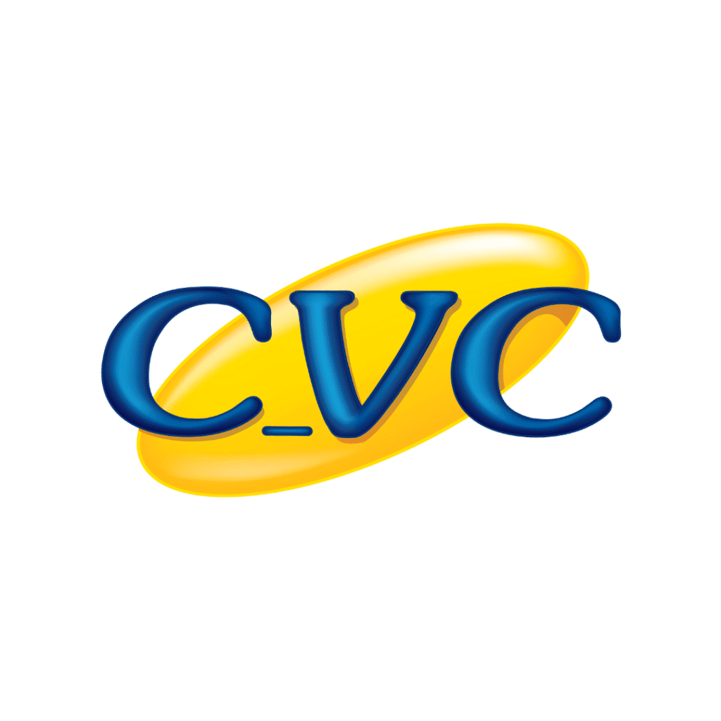 Logo da CVC sem fundo, cliente da agência de marketing digital